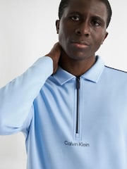 Calvin Klein Golf Blue Rossmore Collared Half Zip - Image 2 of 10