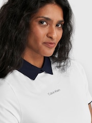 Calvin Klein Golf White Brooke Short Sleeve Polo - Image 5 of 11