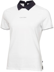 Calvin Klein Golf White Brooke Short Sleeve Polo - Image 6 of 11