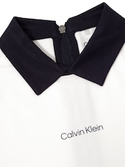 Calvin Klein Golf White Brooke Short Sleeve Polo - Image 9 of 11