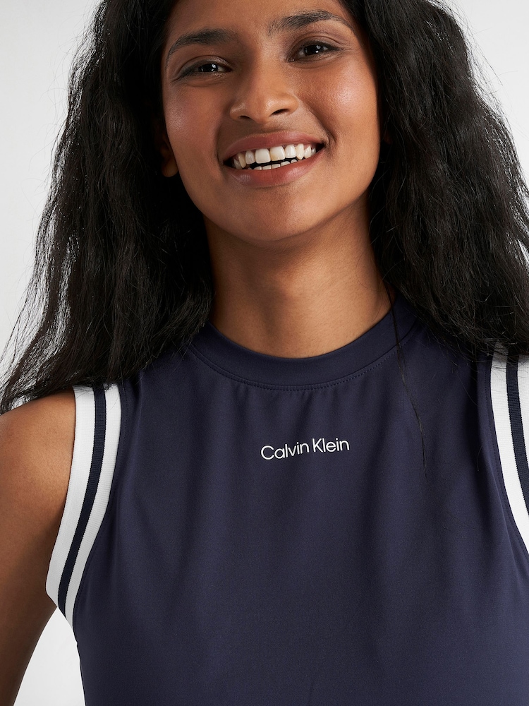 Calvin Klein Golf Blue Leia Sleeveless T-Shirt - Image 2 of 8