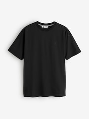 Calvin Klein Golf Black Uni Luxe Pique T-Shirt - Image 1 of 1