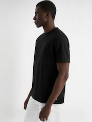 Calvin Klein Golf Black Uni Luxe Pique T-Shirt - Image 2 of 8
