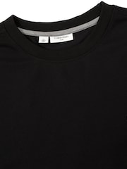 Calvin Klein Golf Black Uni Luxe Pique T-Shirt - Image 7 of 8