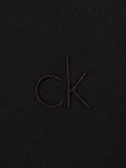 Calvin Klein Golf Black Uni Luxe Pique T-Shirt - Image 8 of 8