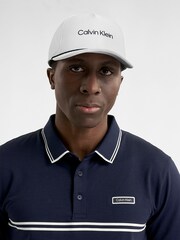 Calvin Klein Golf White Longstown Baseball Cap - Image 8 of 9
