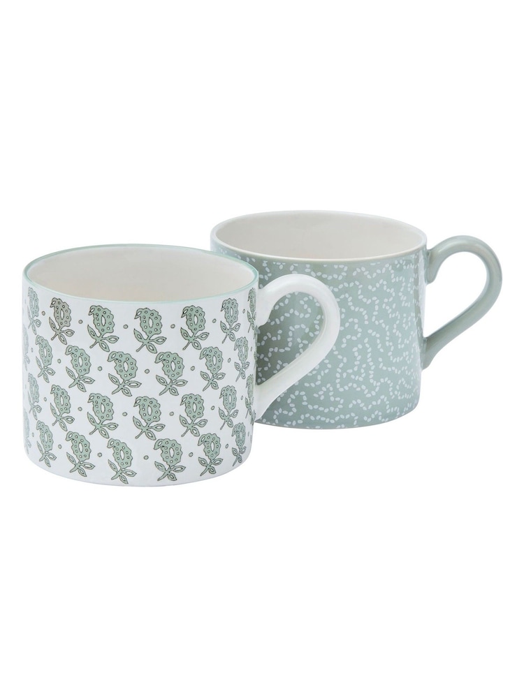 Murmur Set of 2 Mourne Green Danu Mugs - Image 2 of 4