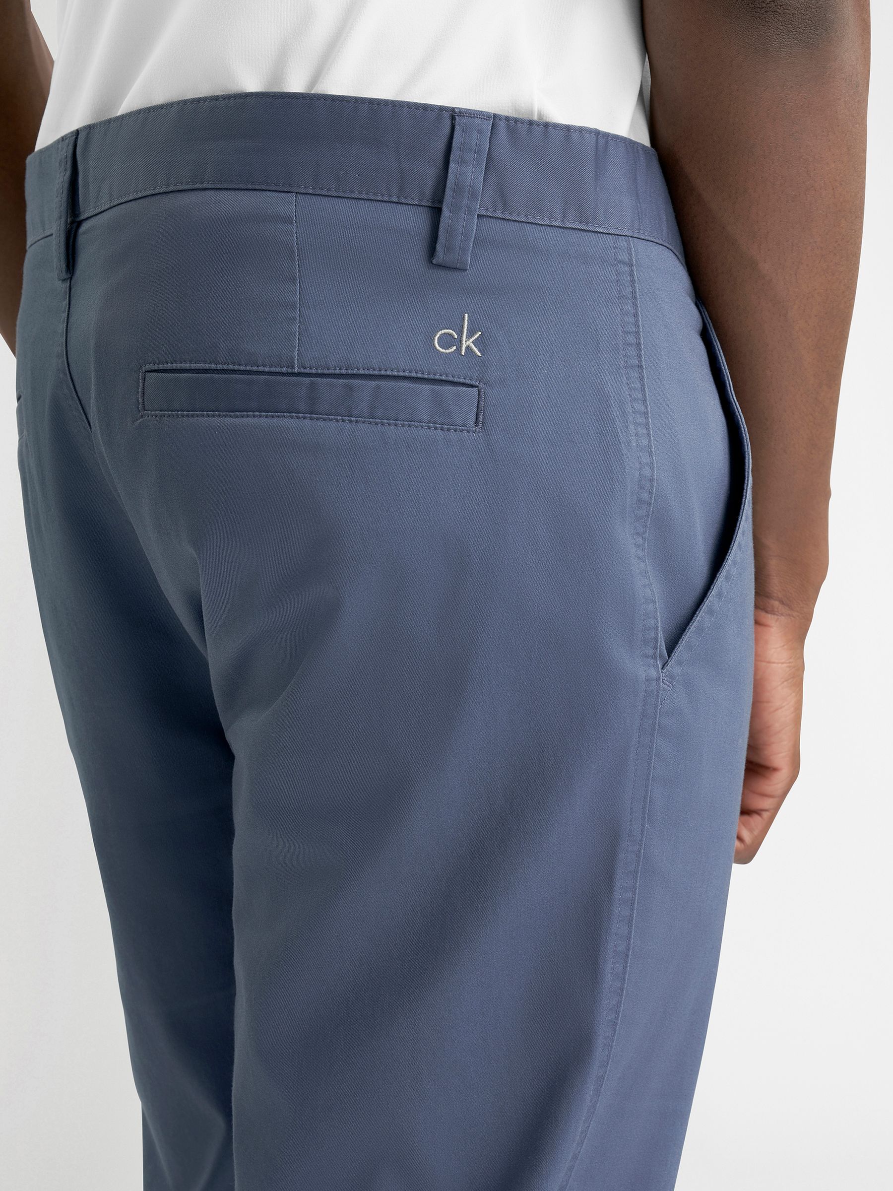 Buy Calvin Klein Golf Blue Vacation Chino Trousers from Next USA