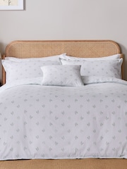 Murmur Sage Thalia 100% Cotton Duvet Set - Image 1 of 6