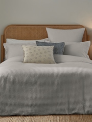 Murmur Cloud Grey Lida Pillowcase Pair - Image 3 of 5