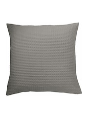 Murmur Cloud Grey Lida Pillowcase Pair - Image 4 of 5