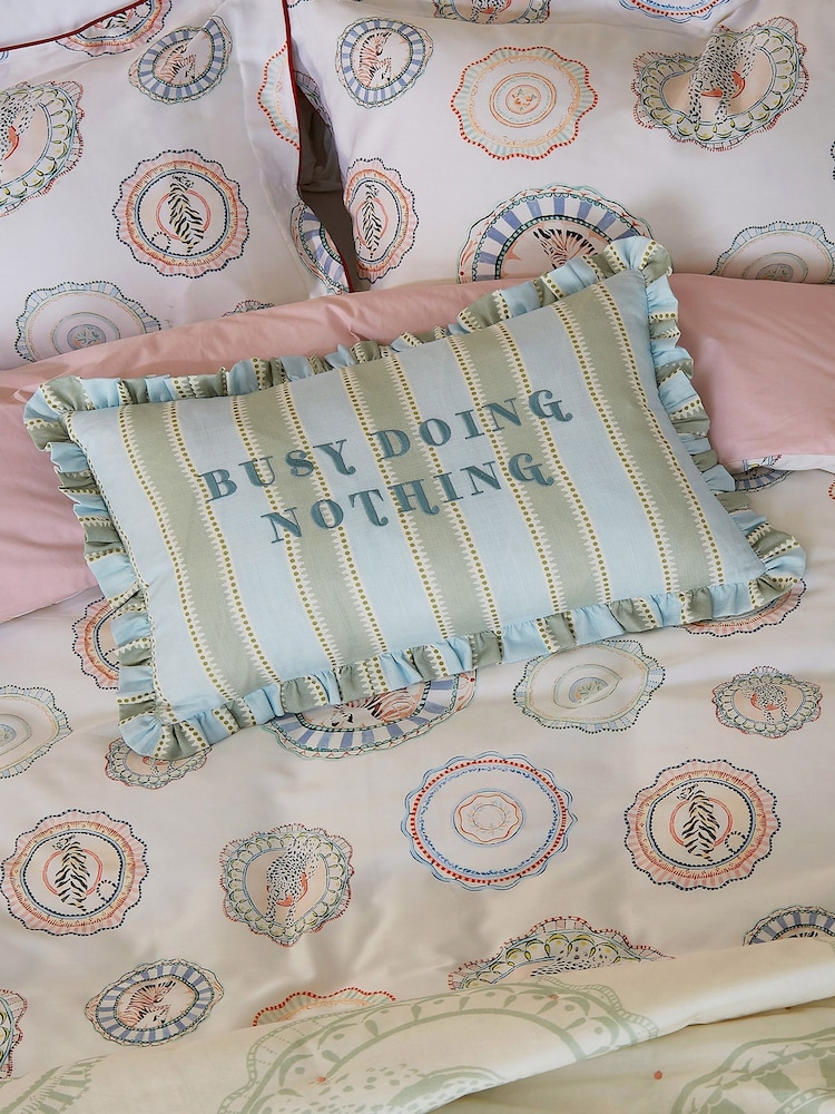 Yvonne Ellen Multi Busy Doing Nothing Cushion - Image 1 of 5