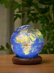 Gingko Dark Blue Atlas Globe Mini Lamp - Image 3 of 5
