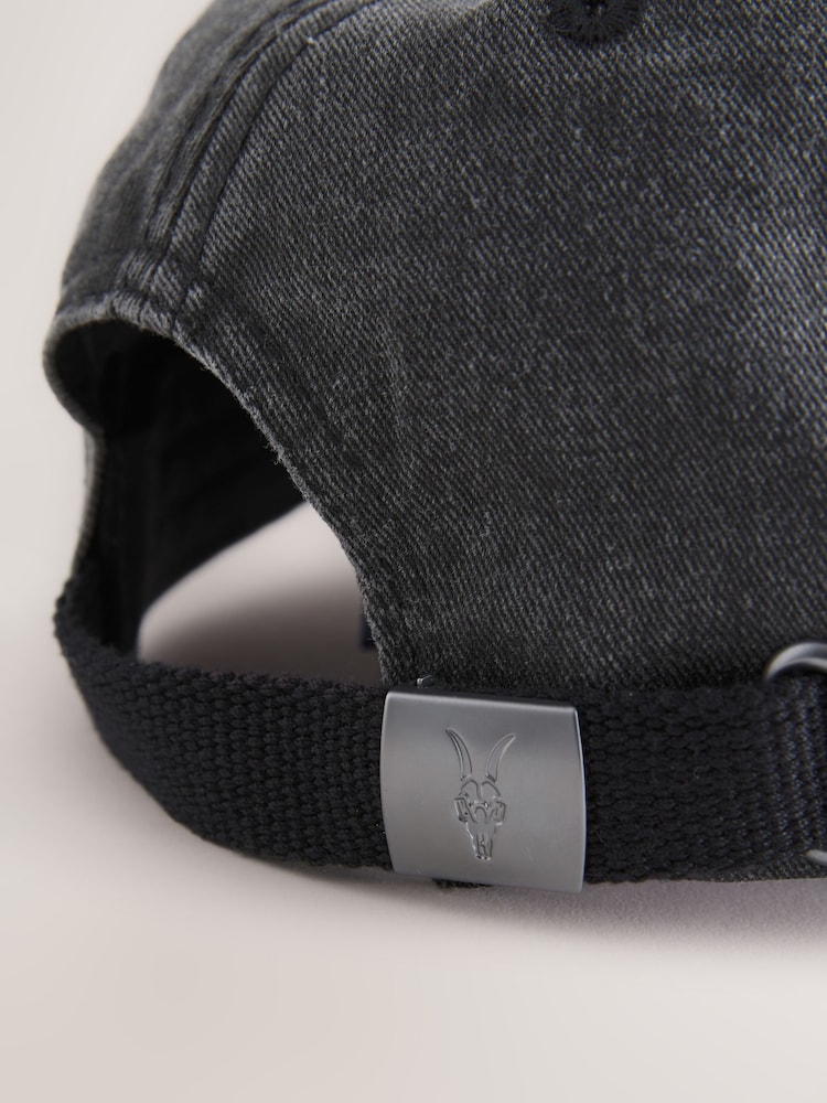 smALLSAINTS Grey Underground Logo Baseball Cap - Image 6 of 6