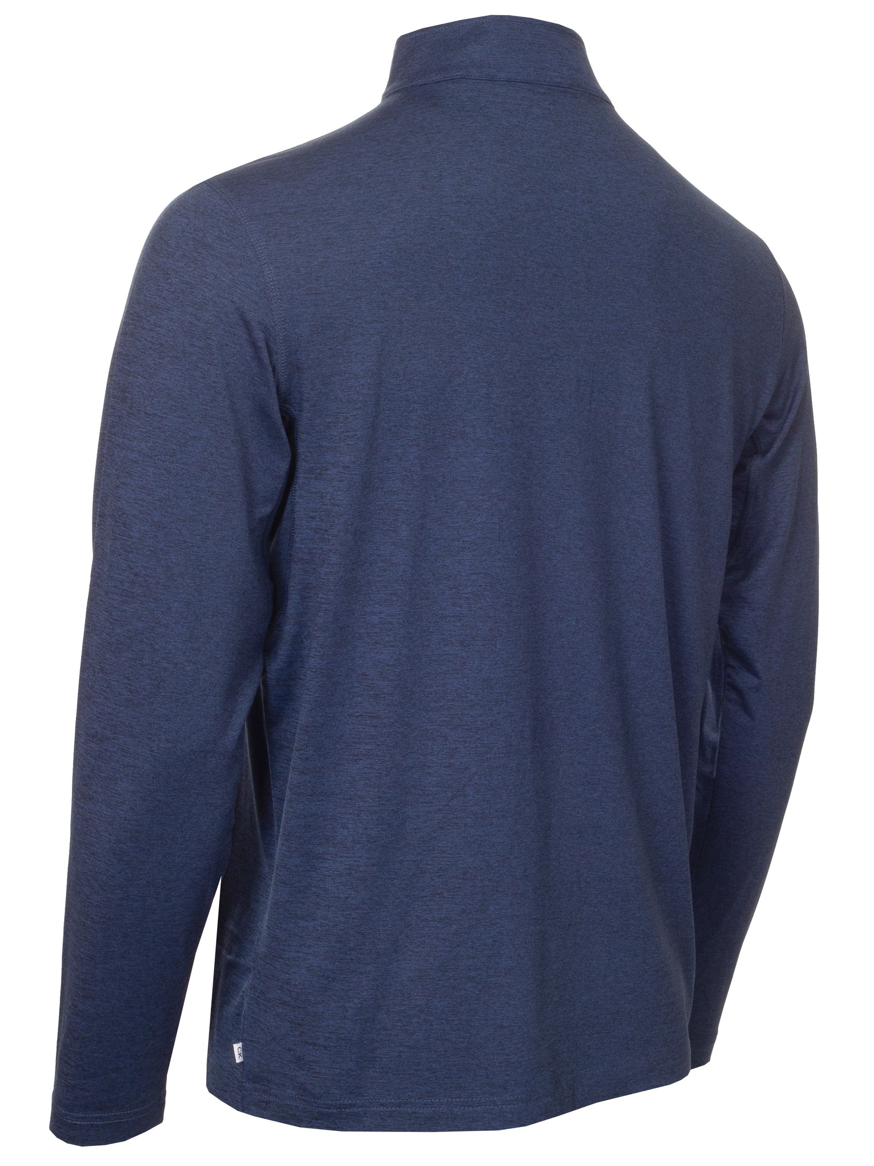 Buy Calvin Klein Golf Blue Newport Half Zip T-Shirt from Next