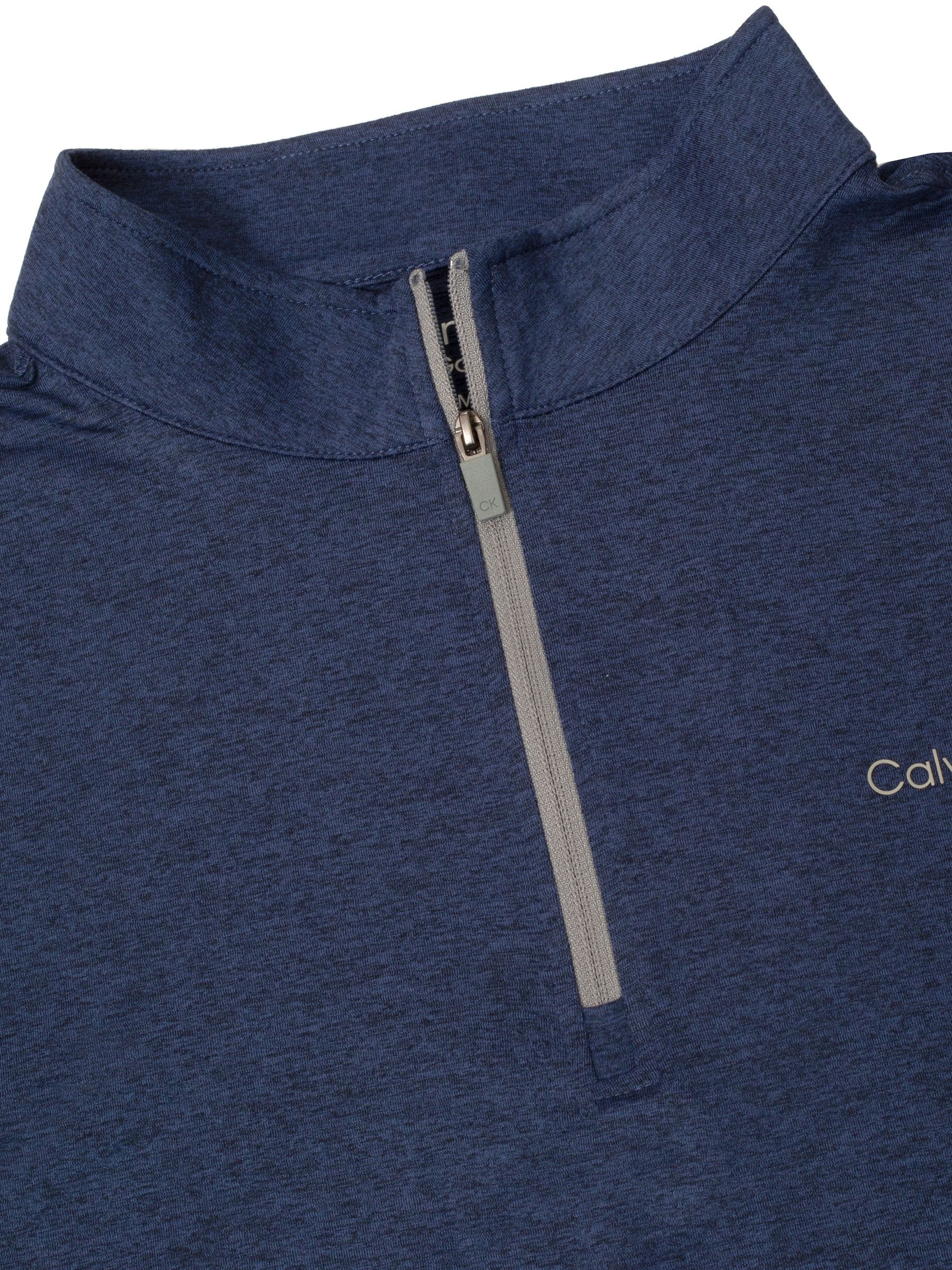 Buy Calvin Klein Golf Blue Newport Quarter Zip T-Shirt from Next USA