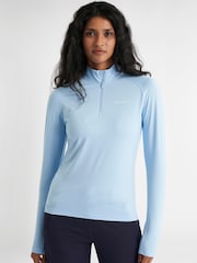 Calvin Klein Golf Blue Dakota Quarter Zip Top - Image 1 of 9