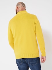 Joe Browns Green Acid Wash Funnel Knit Top - Image 4 of 5