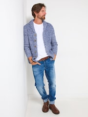 أزرق - Joe Browns Reel Shawl Cardigan - صورة 3 من 6