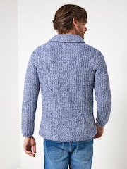 أزرق - Joe Browns Reel Shawl Cardigan - صورة 4 من 6