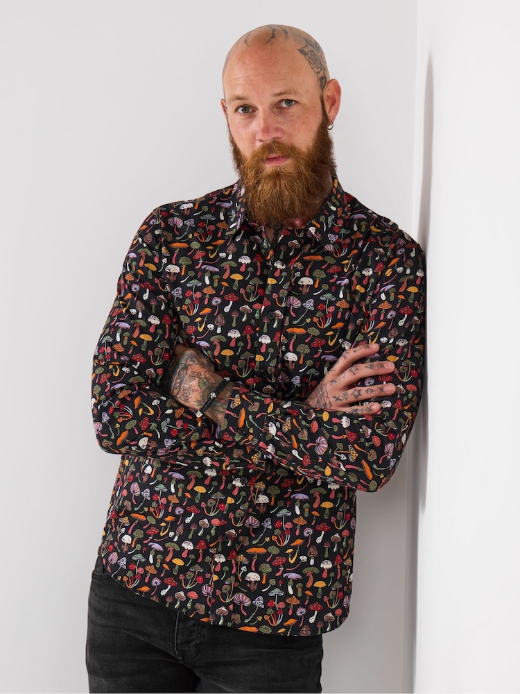 Joe Browns Multi Fun Guy Long Sleeve Shirt - Image 2 of 6 Joe Browns Multi Fun Guy Long Sleeve Shirt - Image 2 of 6