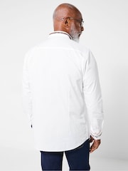 Joe Browns White Contrast Printed Trim Shirt - Image 4 of 6