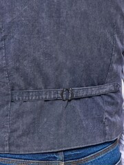 Joe Browns Blue Cord Front Waistcoat - Image 4 of 9