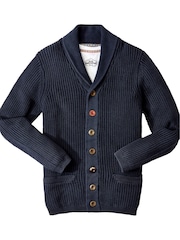 Joe Browns Blue Carefree Washed Cardigan - Image 7 of 7