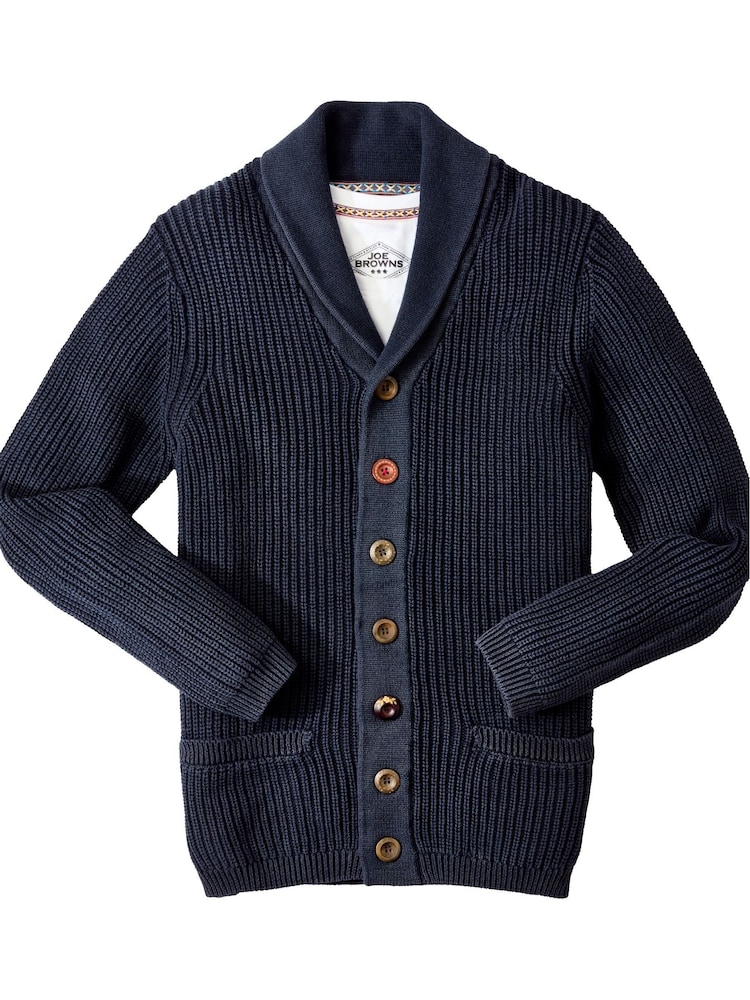 Joe Browns Blue Carefree Washed Cardigan - Image 7 of 7 Joe Browns Blue Carefree Washed Cardigan - Image 7 of 7