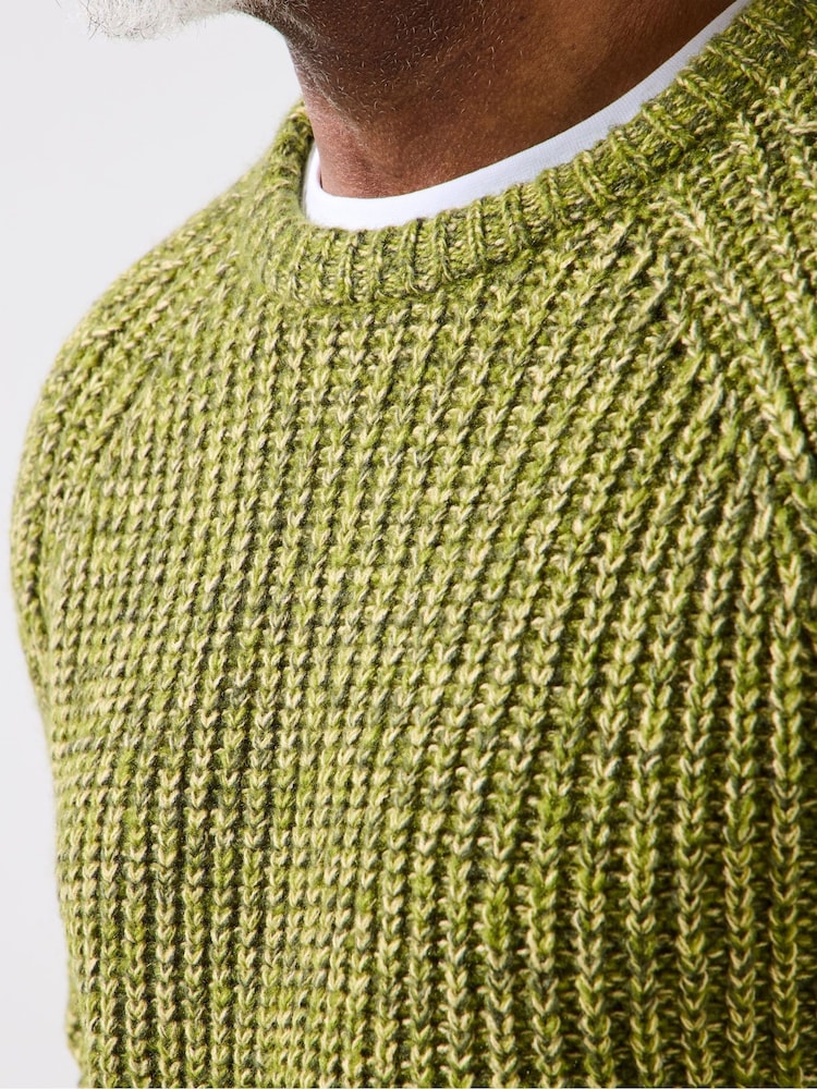 Joe Browns Green Chunky Rib Knit Jumper - Image 2 of 5 Joe Browns Green Chunky Rib Knit Jumper - Image 2 of 5