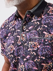 Joe Browns Black Smart Casual Polo Shirt - Image 2 of 5