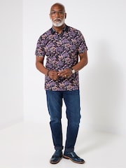 Joe Browns Black Smart Casual Polo Shirt - Image 3 of 5