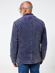 Joe Browns Blue Corduroy Blazer - Image 4 of 8
