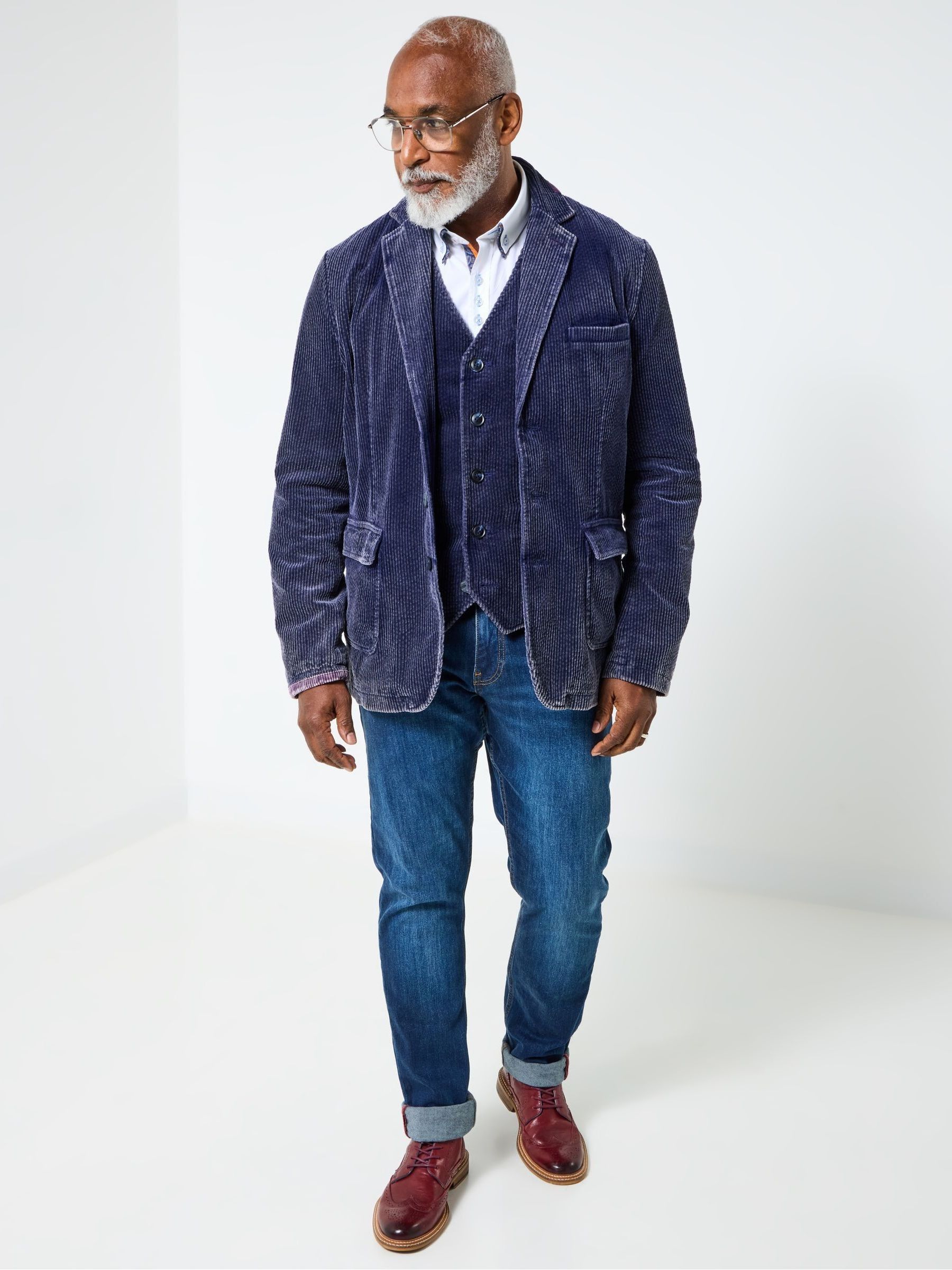 Buy Joe Browns Blue Corduroy Blazer from Next Australia