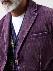 Joe Browns Purple Corduroy Blazer - Image 6 of 8