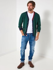 Joe Browns Green Customised Statement Knit Cardigan - Image 4 of 8