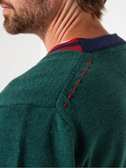 Joe Browns Green Customised Statement Knit Cardigan - Image 6 of 8