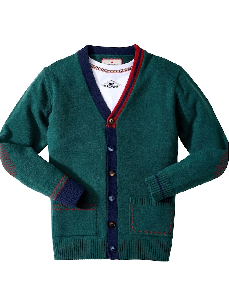 Joe Browns Green Customised Statement Knit Cardigan - Image 8 of 8 Joe Browns Green Customised Statement Knit Cardigan - Image 8 of 8