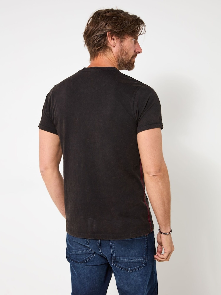 Joe Browns Black Motorcycle Lifestyle T-Shirt - Image 2 of 5 Joe Browns Black Motorcycle Lifestyle T-Shirt - Image 2 of 5