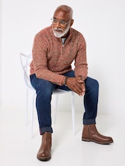 Joe Browns Long Sleeve Fisherman Knit Jumper - صورة 3 من 5