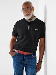 Joe Browns Black Stylish Polo Shirt - Image 1 of 5