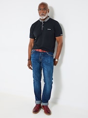 Joe Browns Black Stylish Polo Shirt - Image 3 of 5