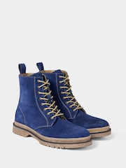 Joe Browns Blue True Legend Suede Boots - Image 2 of 4