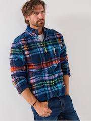Joe Browns Check Fleece Funnel - صورة 6 من 8