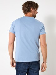 Joe Browns Blue Wolf Contrast Print T-Shirt - Image 2 of 6