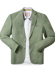 Joe Browns Green Charming Herringbone Blazer - Image 6 of 6