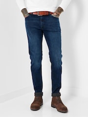 Joe Browns Blue Terrific Tapered Jeans - Image 1 of 5