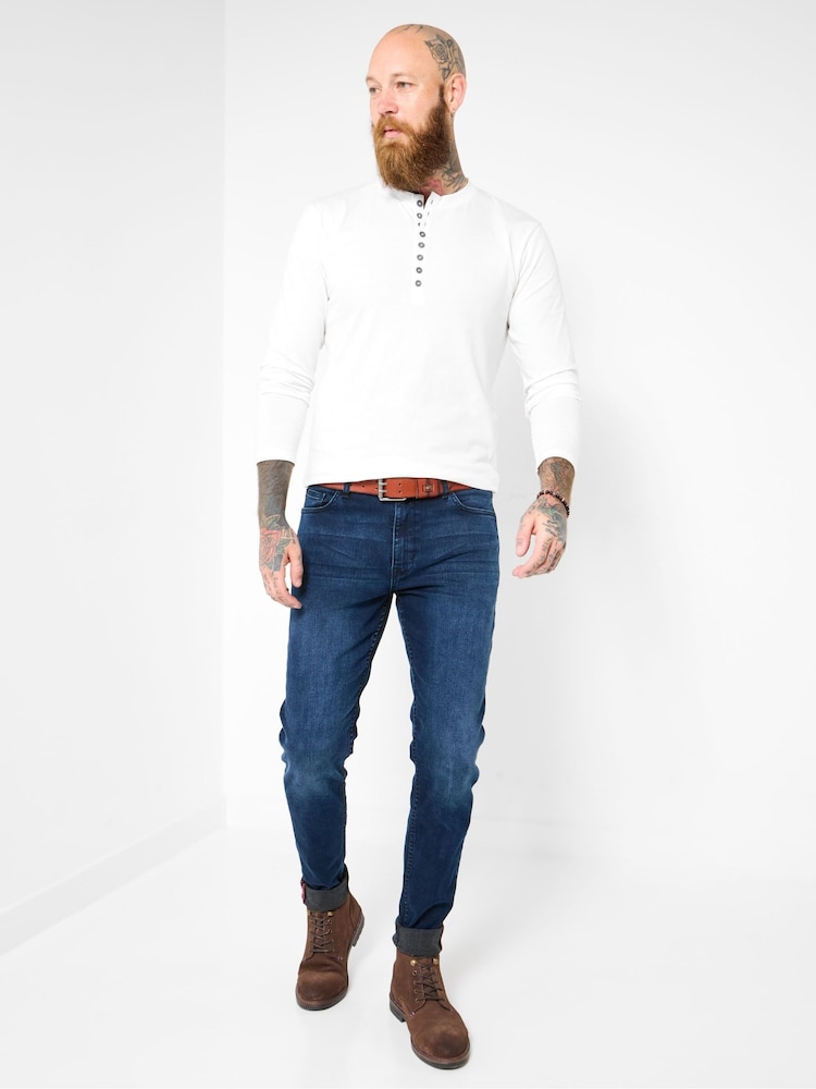 Joe Browns Blue Terrific Tapered Jeans - Image 2 of 5 Joe Browns Blue Terrific Tapered Jeans - Image 2 of 5