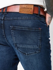 Joe Browns Blue Terrific Tapered Jeans - Image 3 of 5