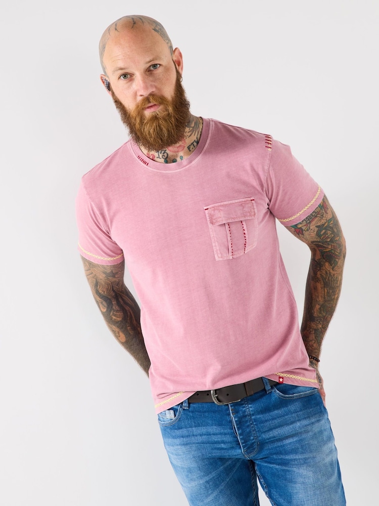 Joe Browns Pink Perfectly Tailored T-Shirt - Image 1 of 5 Joe Browns Pink Perfectly Tailored T-Shirt - Image 1 of 5